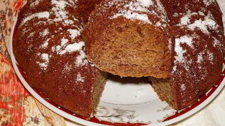 Пирог без яиц на молоке