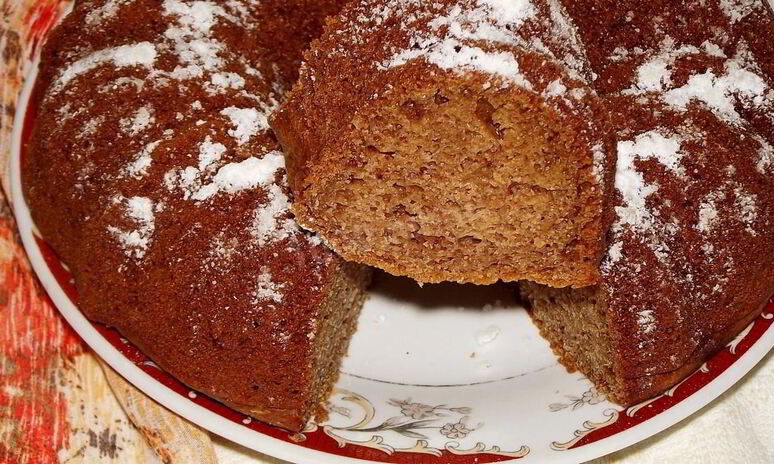 Рецепт пирог без яиц на молоке