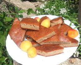 Пирог на повидле