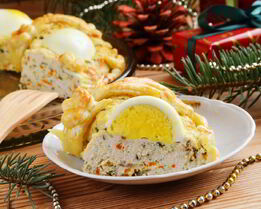 Пирог Рождественское кольцо