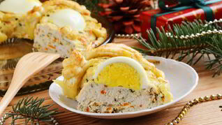 Пирог Рождественское кольцо