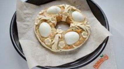 пирог рождественское кольцо