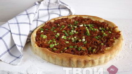 пирог с капустой