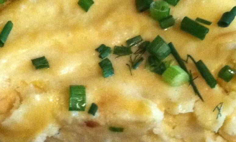 Рецепт пирог с картофельным пюре