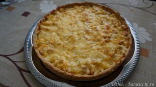 Пирог с курицей и картофелем