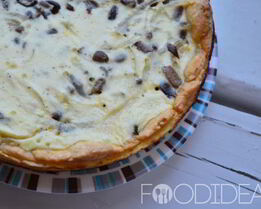 Пирог с опятами