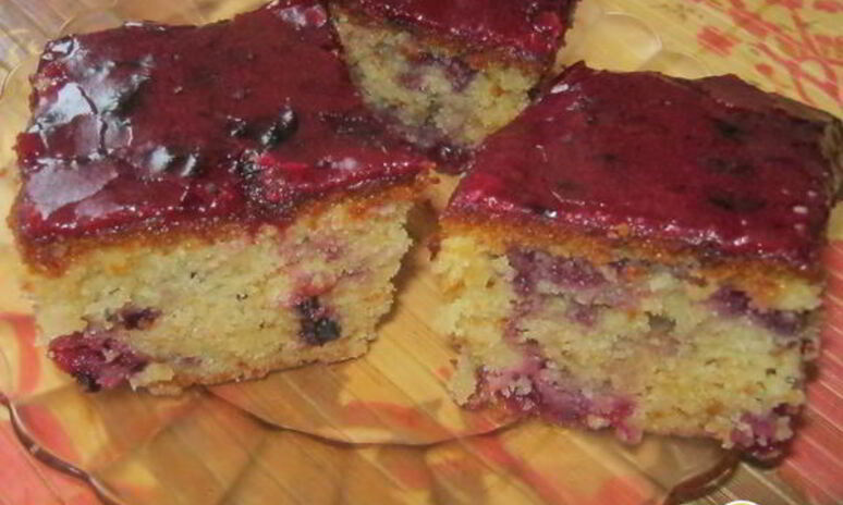 Рецепт пирог с вишней и черной смородиной