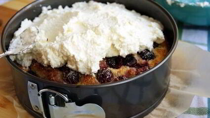 пирог вишневый шик