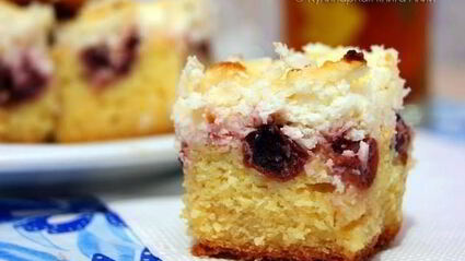 пирог вишневый шик