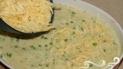 рыбный пирог с сыром