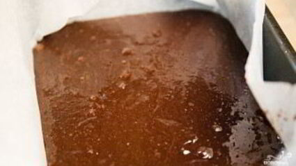 шоколадно-творожный пирог