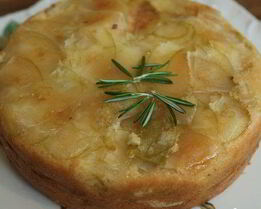 Слоеный итальянский яблочный пирог