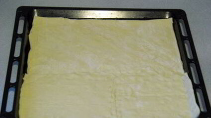 слоеный пирог с капустой