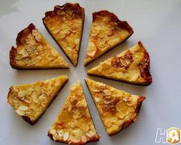 Слоеный пирог с яблоками