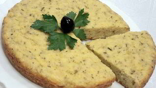 Сырный пирог в мультиварке