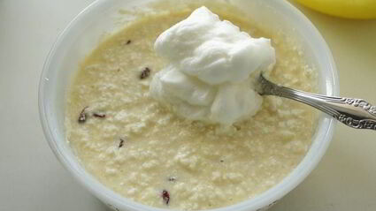 творожный пирог с клюквой в мультиварке