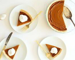 Тыквенный пирог без яиц