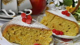 Тыквенный пирог с корицей