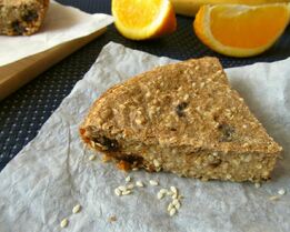 Веганский банановый пирог