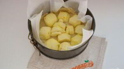 яблочный пирог с вкуснейшей заливкой