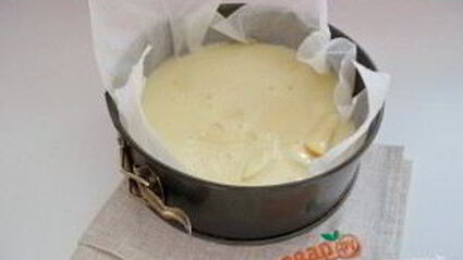 яблочный пирог с вкуснейшей заливкой