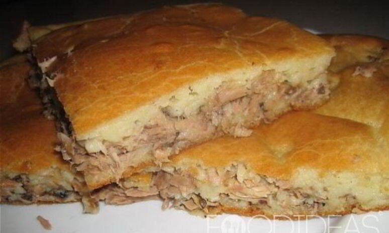 Рецепт заливной рыбный пирог