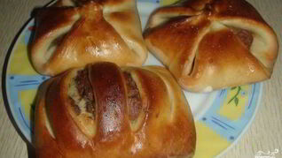 Дрожжевые пирожки с начинкой