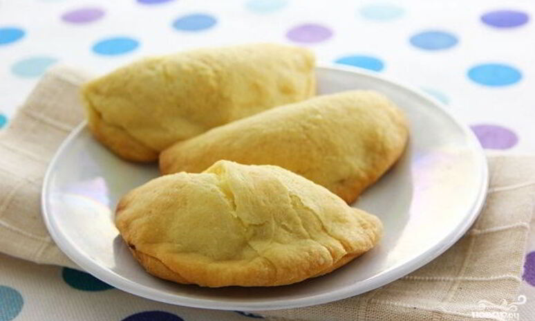 Рецепт дрожжевые пирожки с творогом