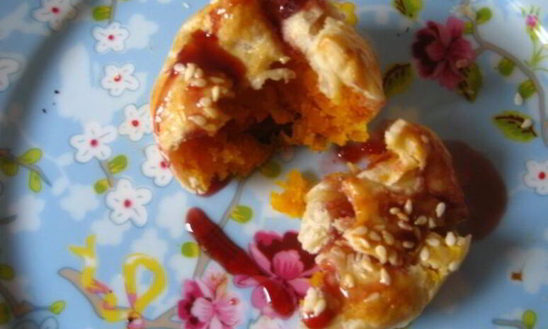 Рецепт мини-пирожки с тыквой