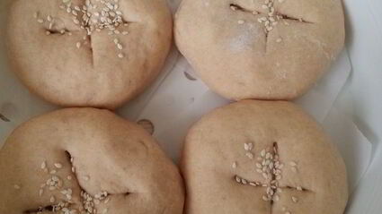 паровые пирожки с курицей и медом