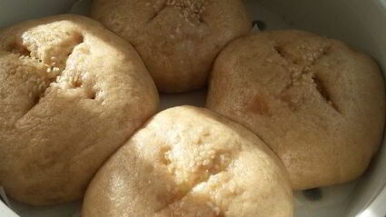 паровые пирожки с курицей и медом