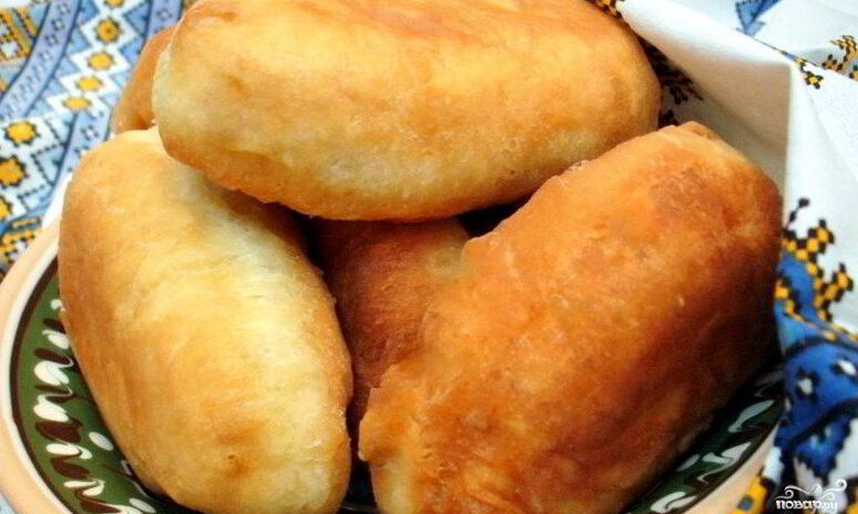 Рецепт пирожки на сковороде на кефире