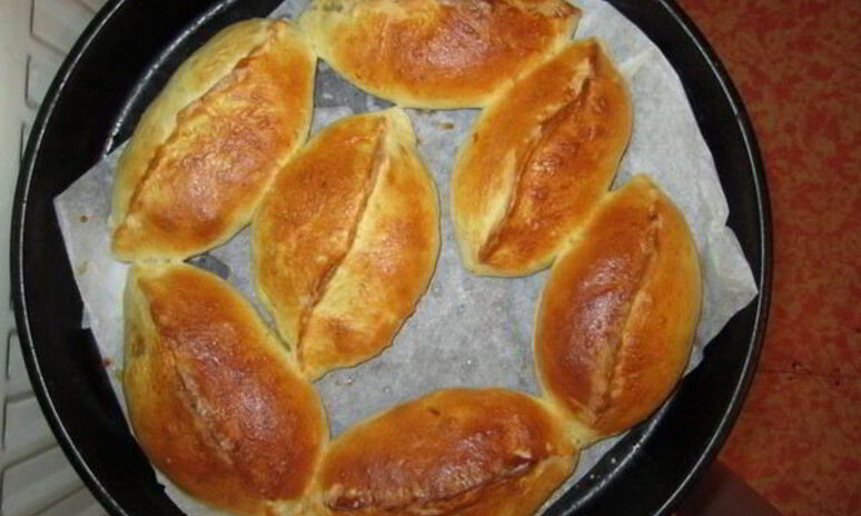 Рецепт пирожки печеные с мясом