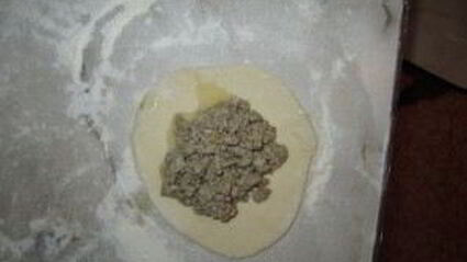 пирожки печеные с мясом