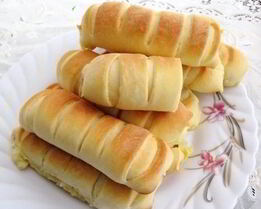 Пирожки польские с сыром плавленым