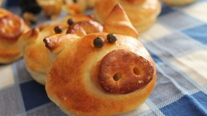 пирожки с абрикосовым конфитюром