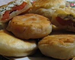 Пирожки с брынзой