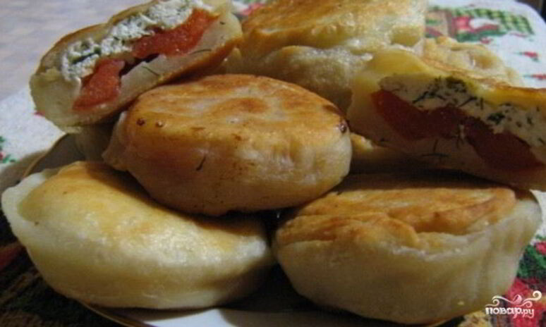 Рецепт пирожки с брынзой