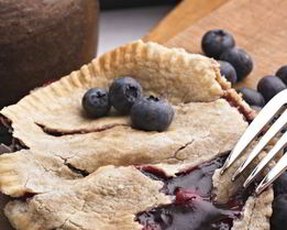 Пирожки с черникой