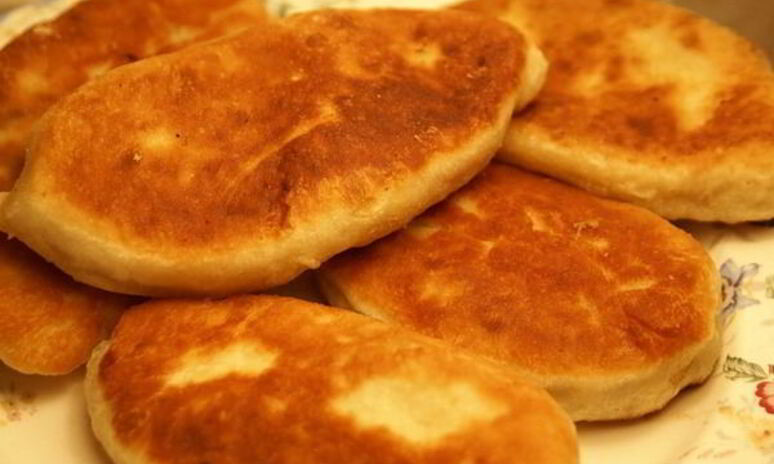 Рецепт пирожки с картофелем на сковороде