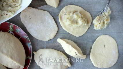 пирожки с картошкой жареные