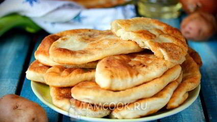 пирожки с картошкой жареные