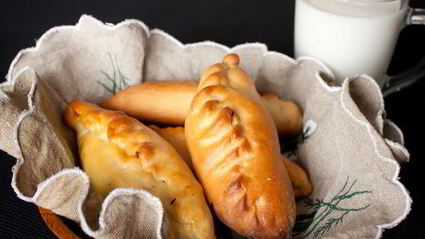 пирожки с курицей и грибами