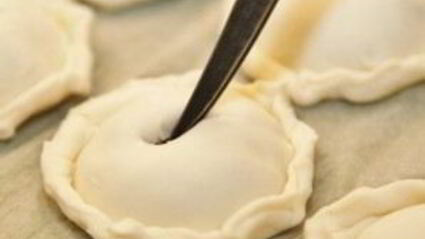 пирожки с лососем