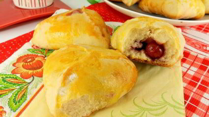 пирожки с вишней духовые