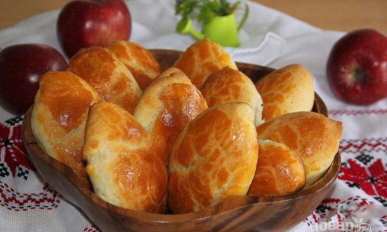 Рецепт пирожки с яблоком