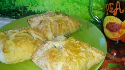 пирожки слоеные конвертики с творогом