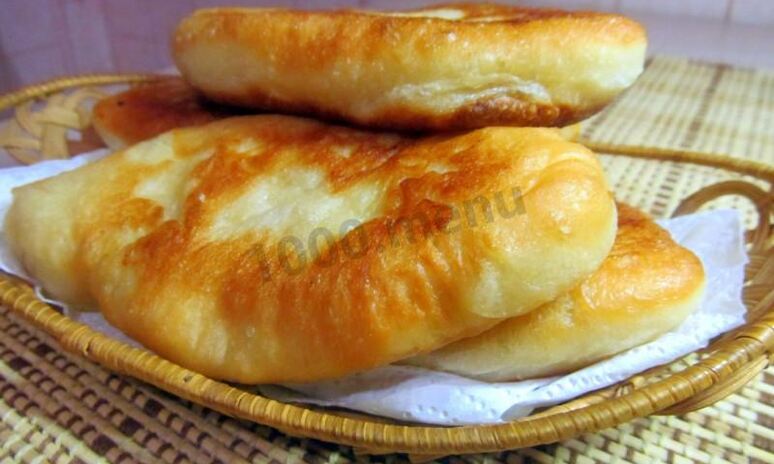 Рецепт пирожки в масле жареные на воде