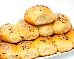 Постные пирожки с маком