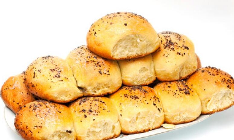 Рецепт постные пирожки с маком